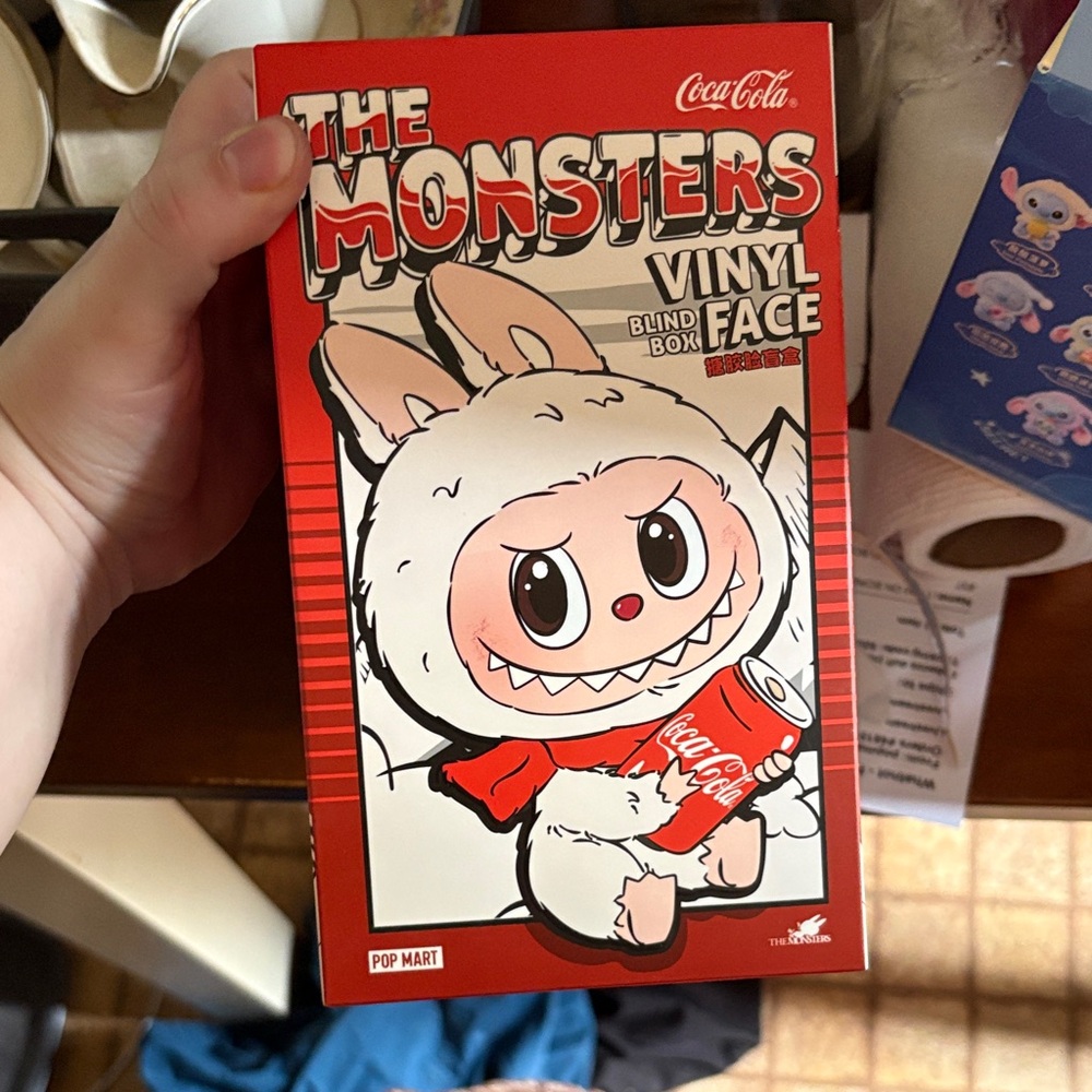 Coca-Cola The Monsters Vinyl Box in Red and White